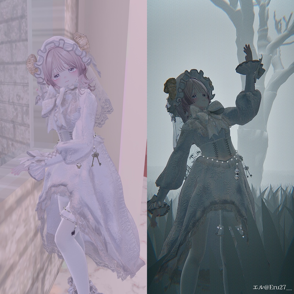 🐏SALE🐏【複数アバター対応】Dreamy Sheep【#andMILKvrc】