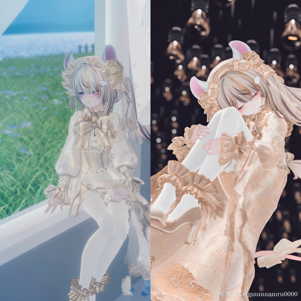 🐏SALE🐏【複数アバター対応】Dreamy Sheep【#andMILKvrc】