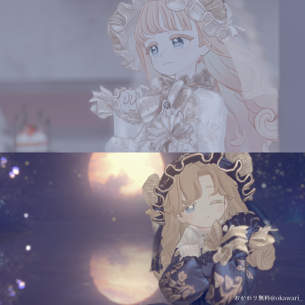 🐏SALE🐏【複数アバター対応】Dreamy Sheep【#andMILKvrc】