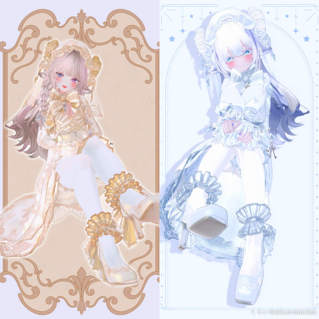 🐏SALE🐏【複数アバター対応】Dreamy Sheep【#andMILKvrc】