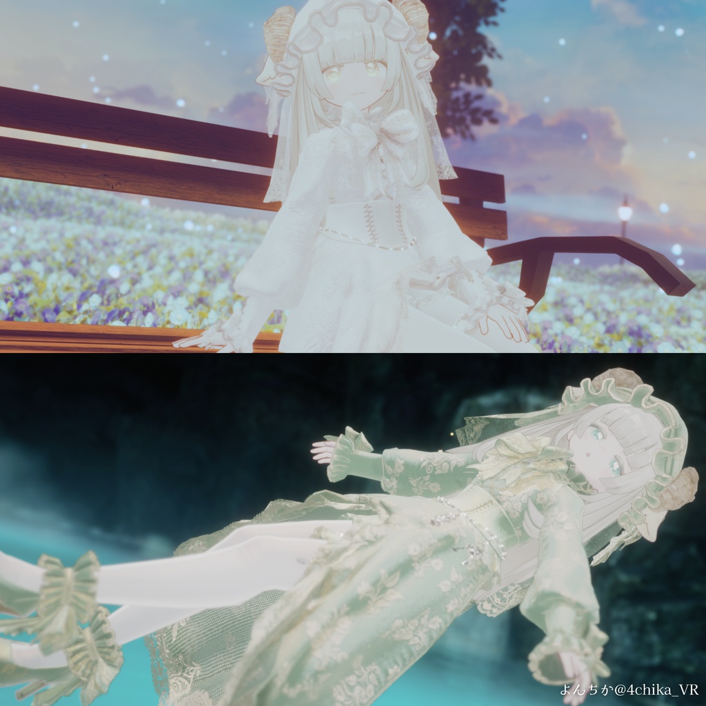 🐏SALE🐏【複数アバター対応】Dreamy Sheep【#andMILKvrc】