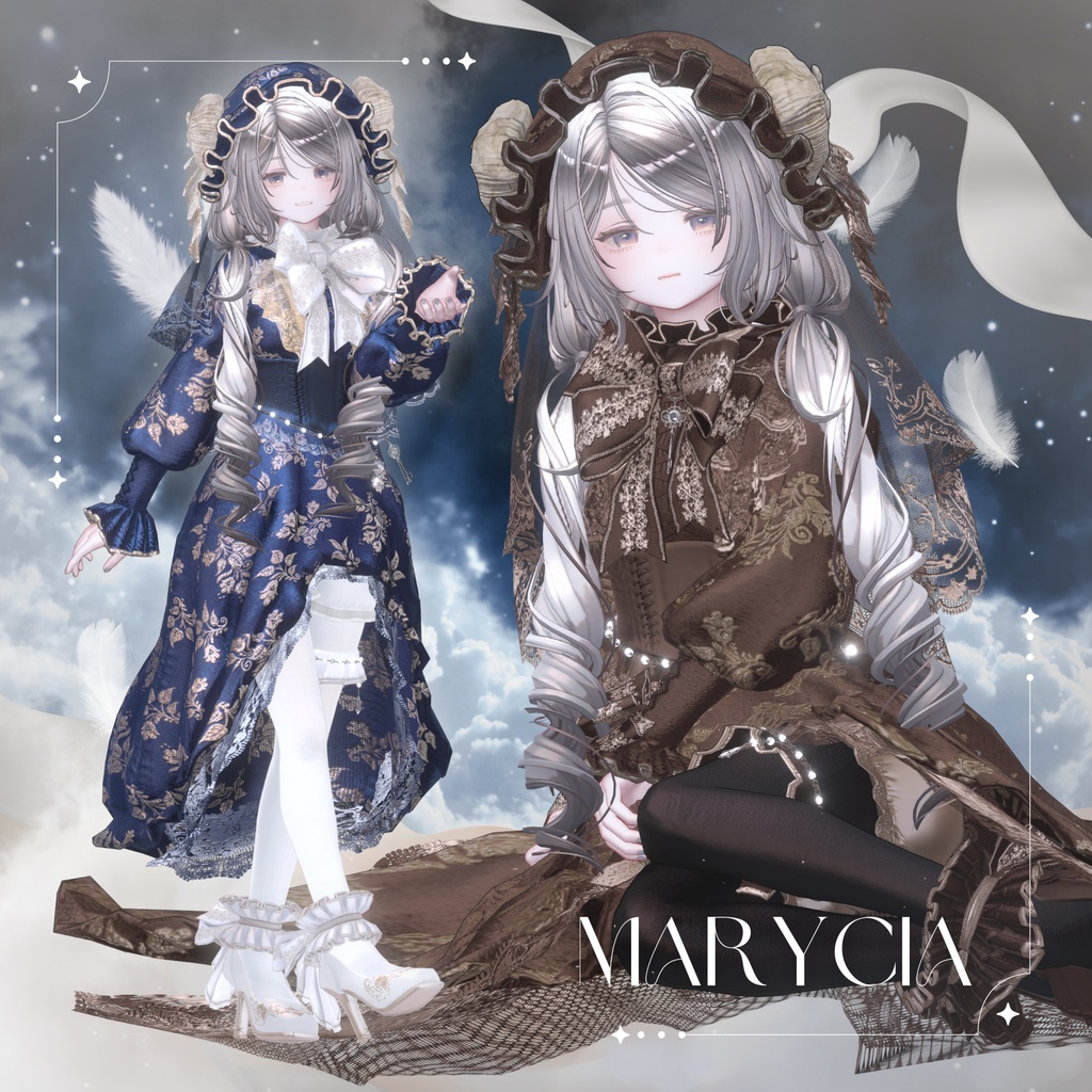 【複数アバター対応】Dreamy Sheep【#andMILKvrc】