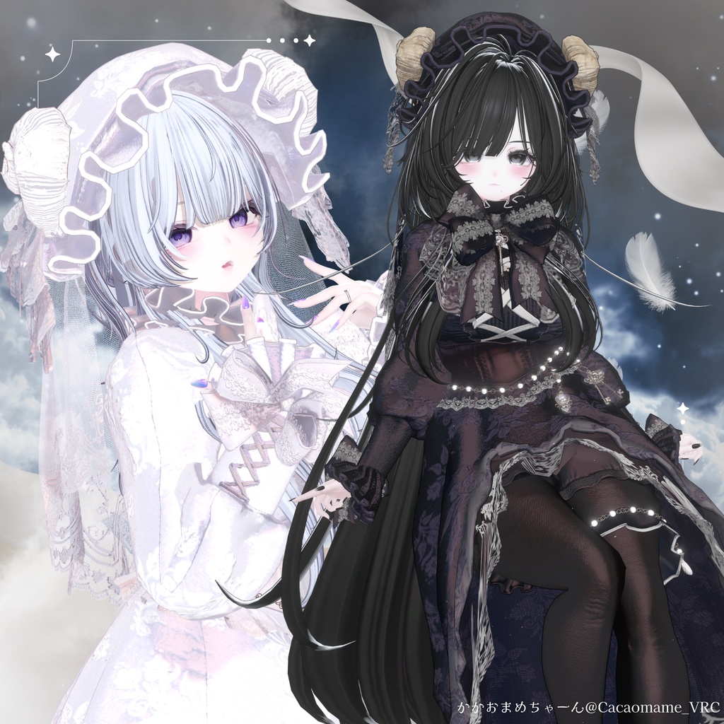 🐏SALE🐏【複数アバター対応】Dreamy Sheep【#andMILKvrc】