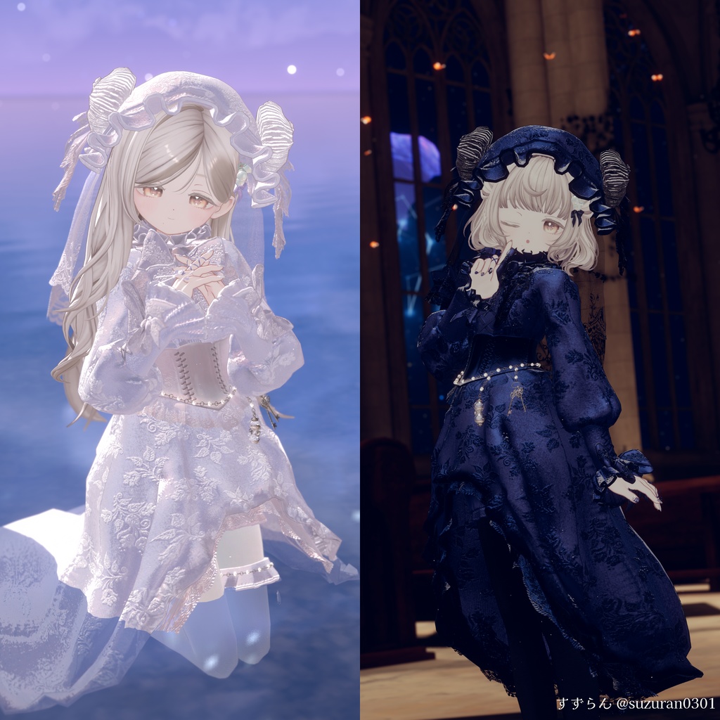 🐏SALE🐏【複数アバター対応】Dreamy Sheep【#andMILKvrc】