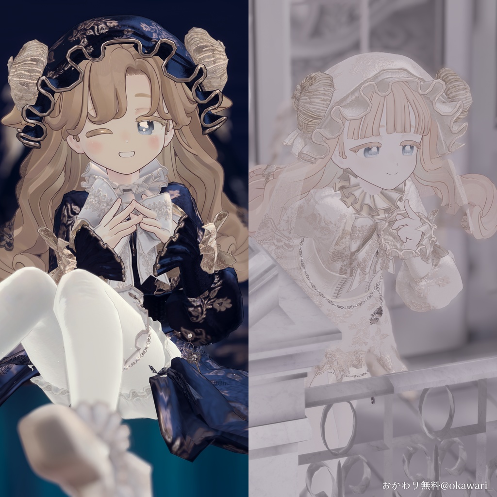 🐏SALE🐏【複数アバター対応】Dreamy Sheep【#andMILKvrc】