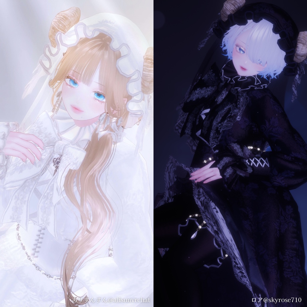 🐏SALE🐏【複数アバター対応】Dreamy Sheep【#andMILKvrc】