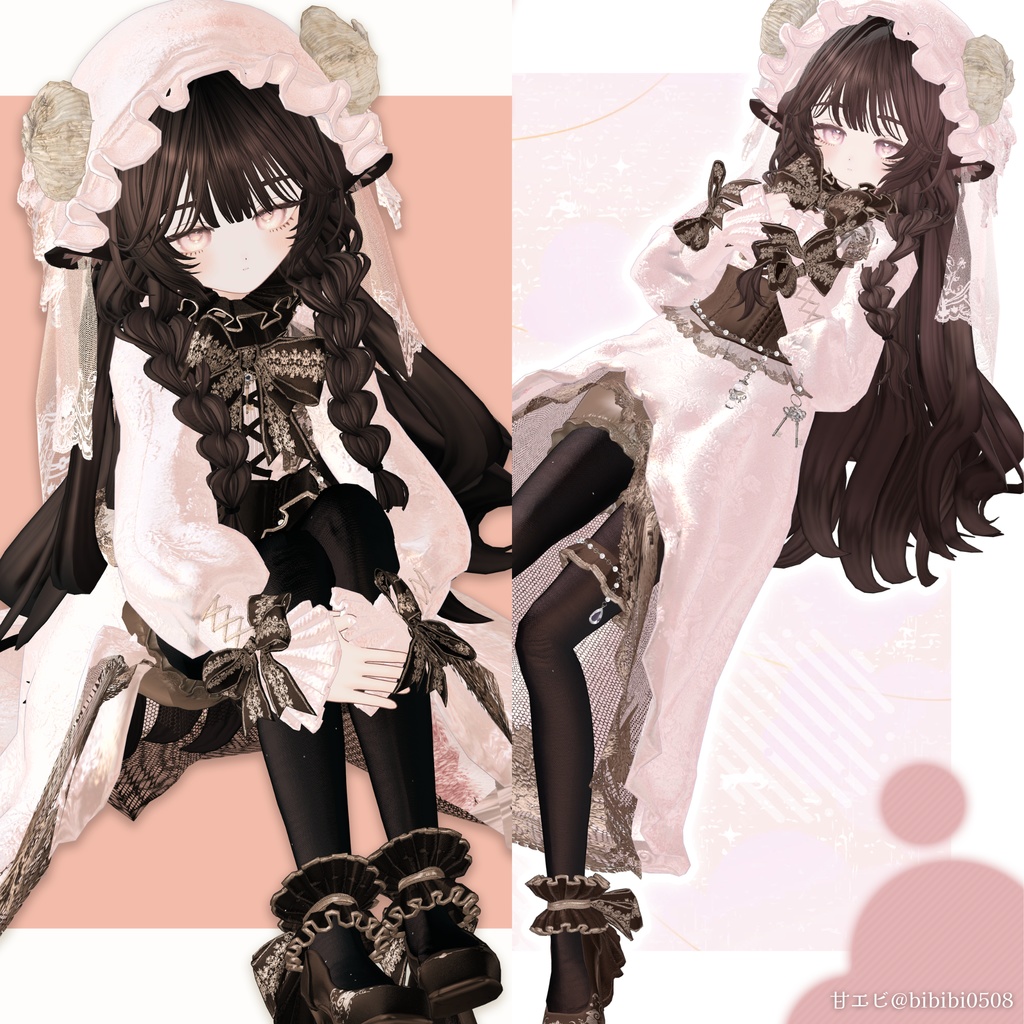 🐏SALE🐏【複数アバター対応】Dreamy Sheep【#andMILKvrc】