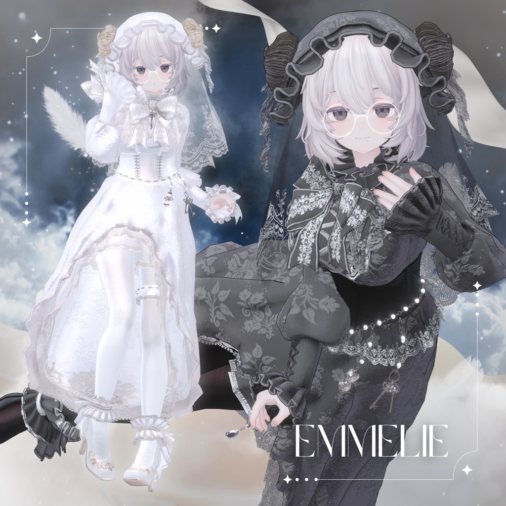 🐏SALE🐏【複数アバター対応】Dreamy Sheep【#andMILKvrc】