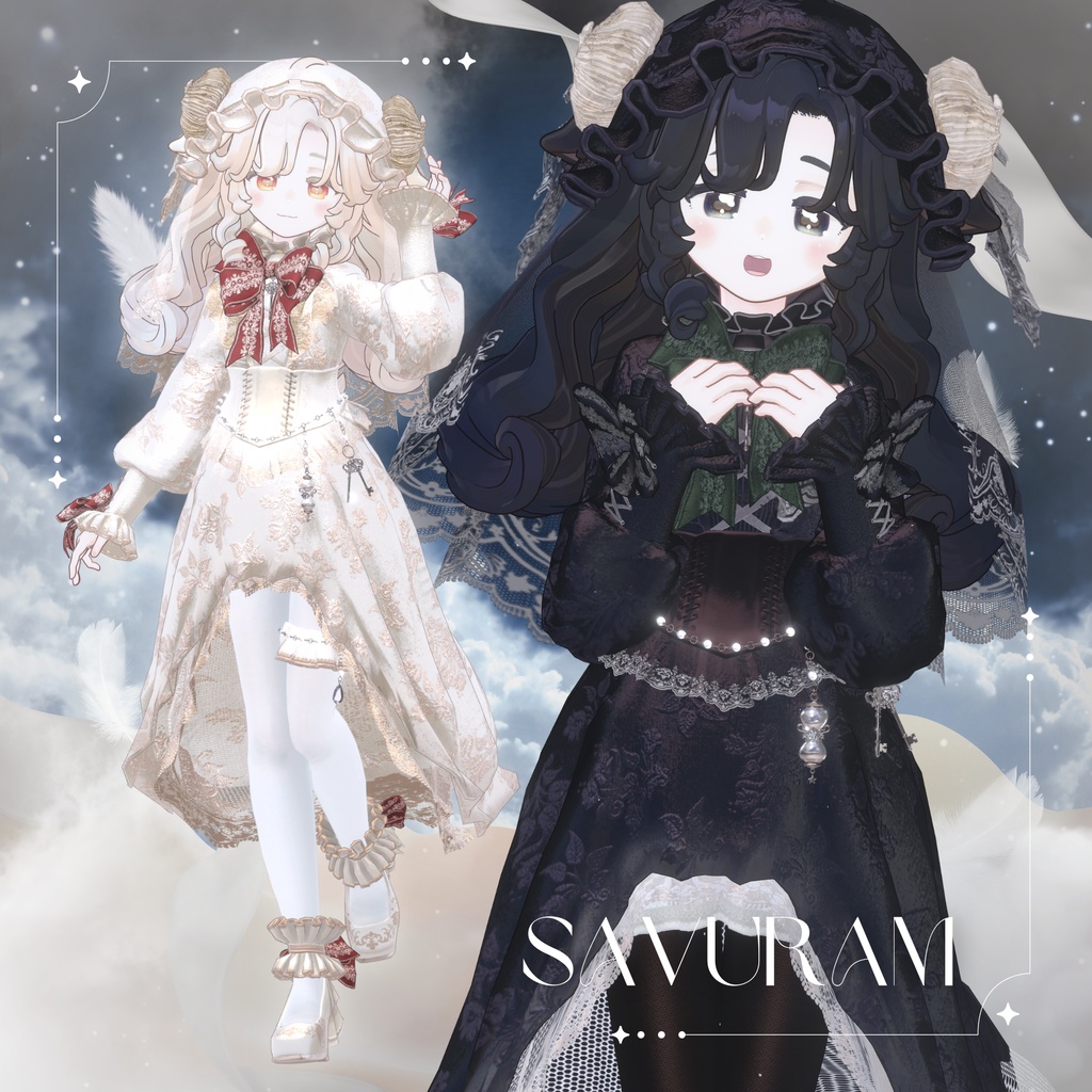 🐏SALE🐏【複数アバター対応】Dreamy Sheep【#andMILKvrc】