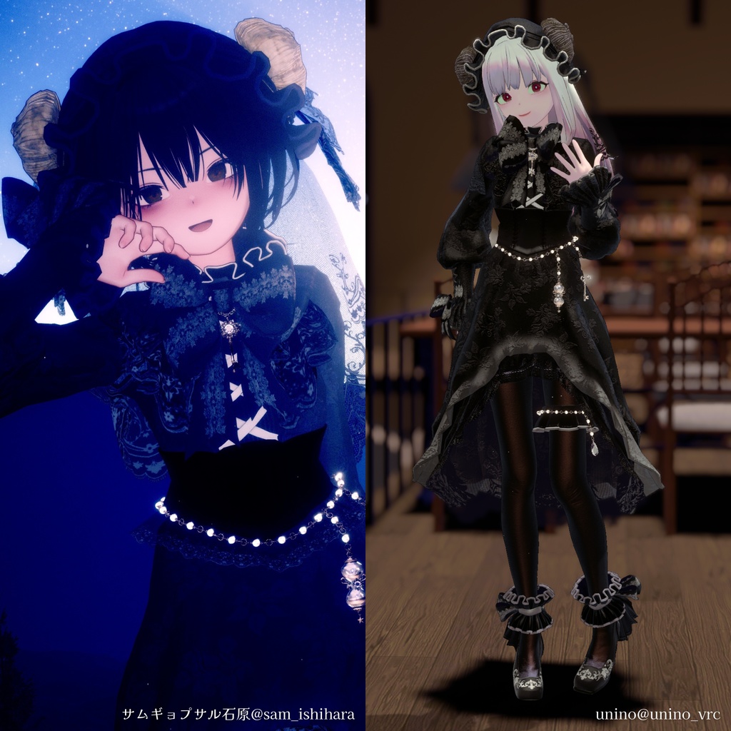 🐏SALE🐏【複数アバター対応】Dreamy Sheep【#andMILKvrc】