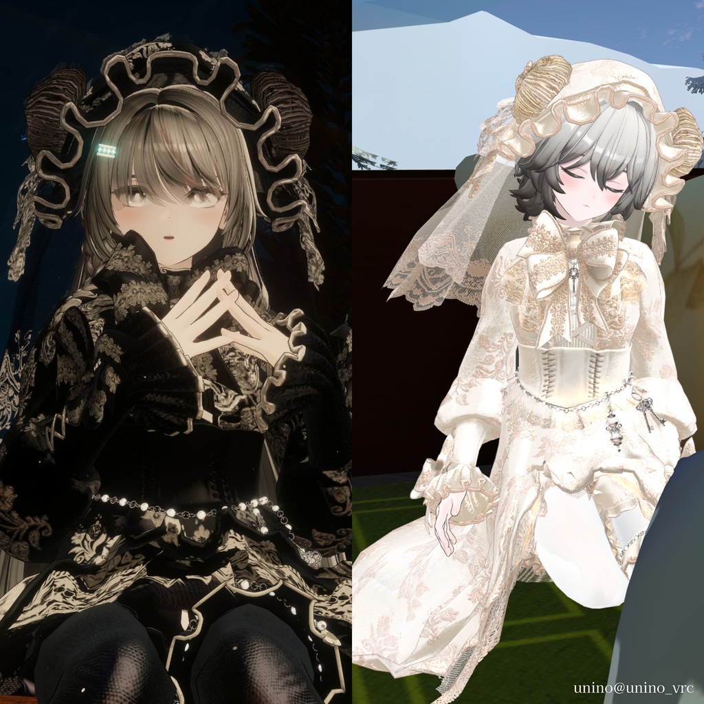 🐏SALE🐏【複数アバター対応】Dreamy Sheep【#andMILKvrc】