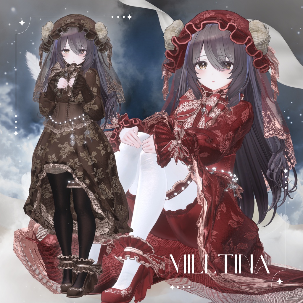 🐏SALE🐏【複数アバター対応】Dreamy Sheep【#andMILKvrc】