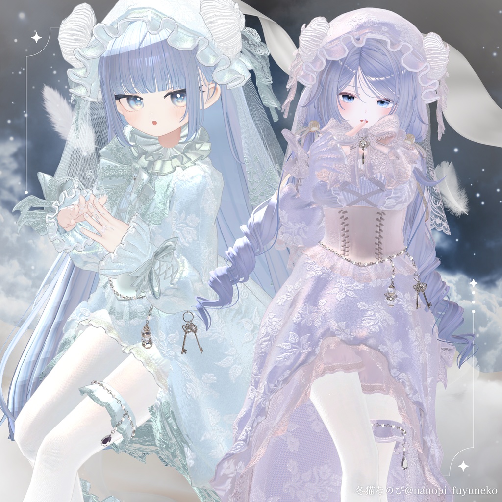 🐏SALE🐏【複数アバター対応】Dreamy Sheep【#andMILKvrc】