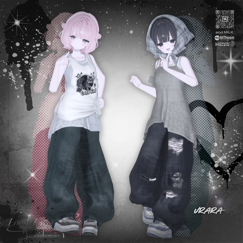 【複数アバター対応】Loose Layered Code【#andMILKvrc】