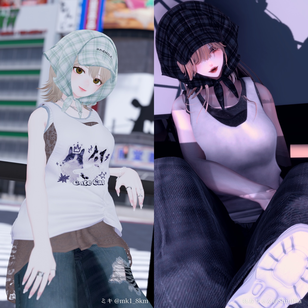 【複数アバター対応】Loose Layered Code【#andMILKvrc】