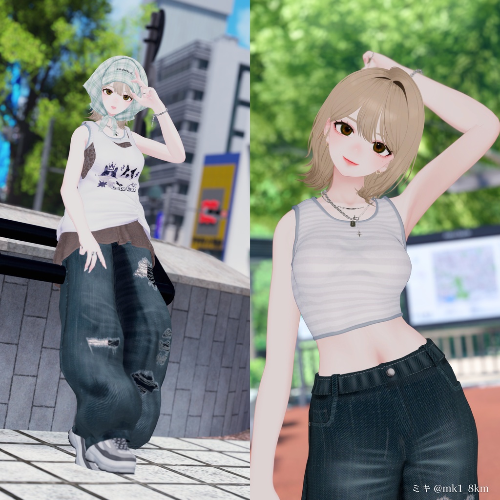 【複数アバター対応】Loose Layered Code【#andMILKvrc】