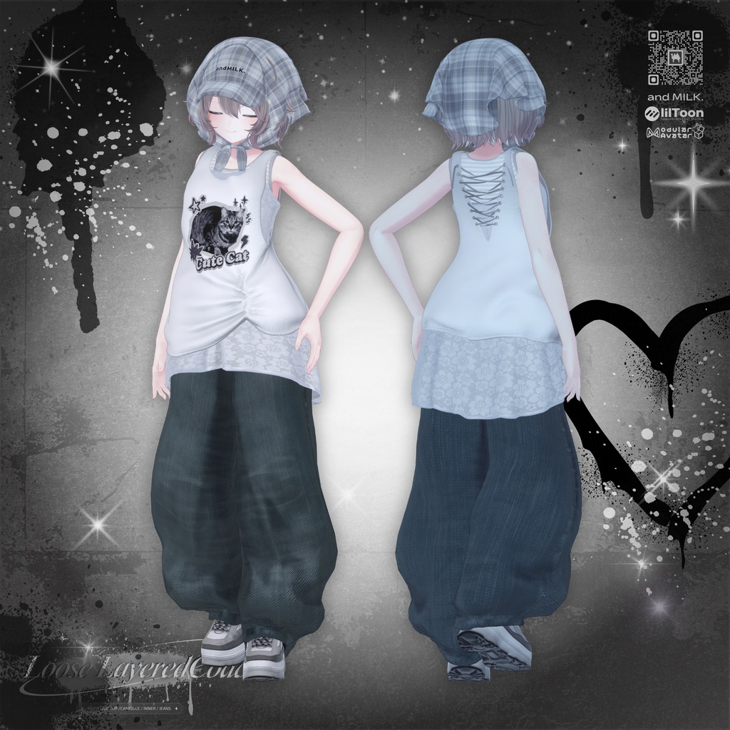 【複数アバター対応】Loose Layered Code【#andMILKvrc】