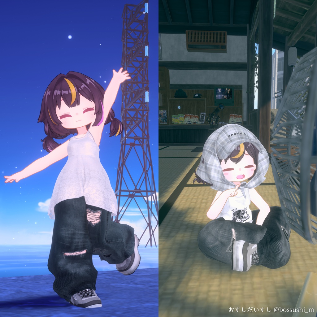 【複数アバター対応】Loose Layered Code【#andMILKvrc】