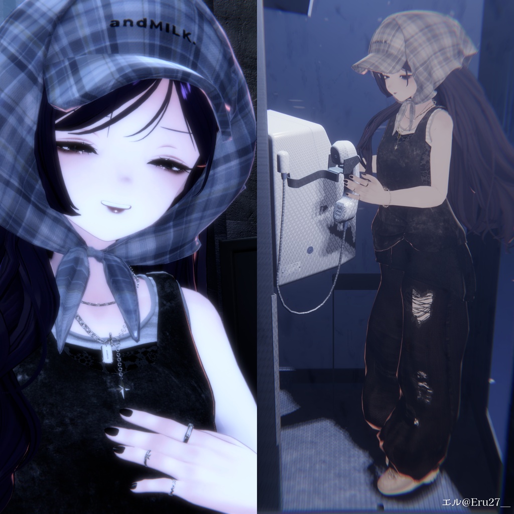 【複数アバター対応】Loose Layered Code【#andMILKvrc】