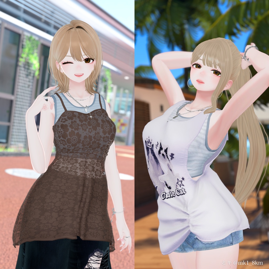 【複数アバター対応】Loose Layered Code【#andMILKvrc】