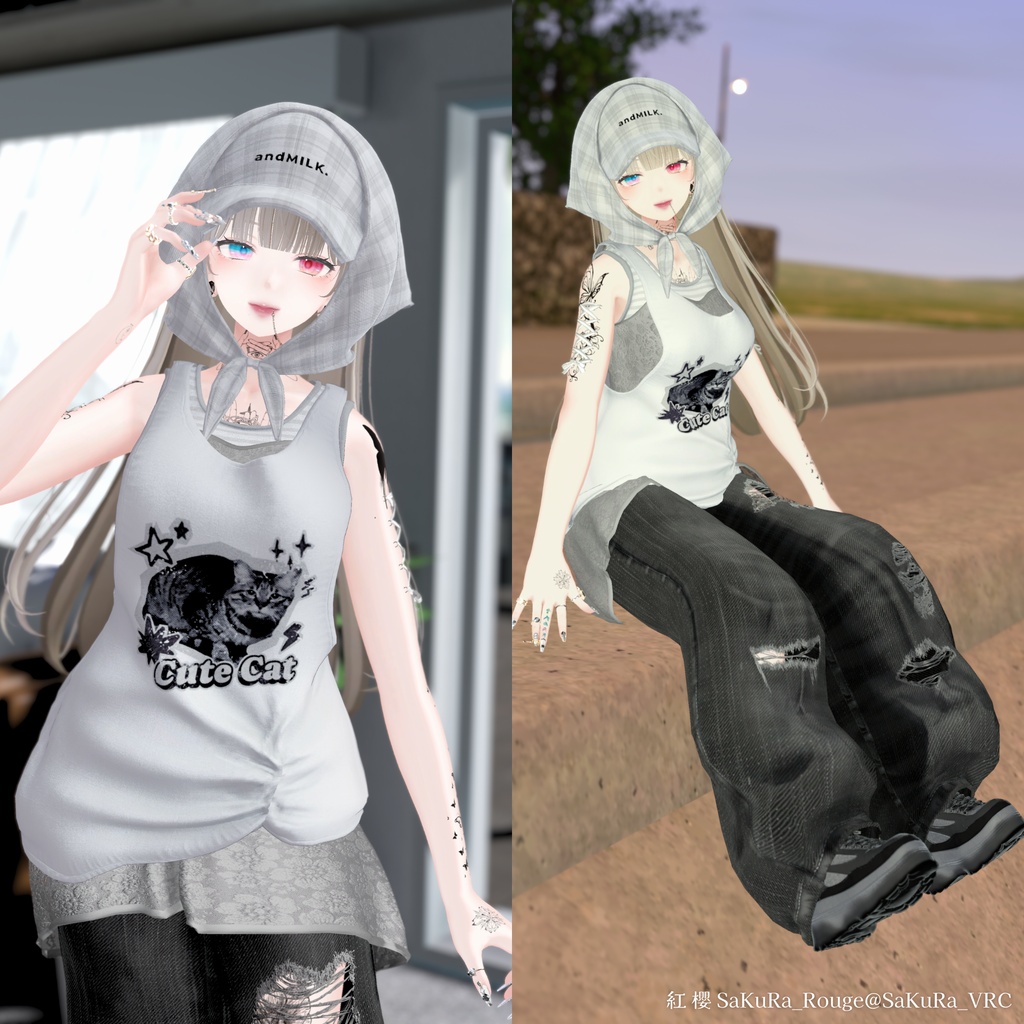 【複数アバター対応】Loose Layered Code【#andMILKvrc】