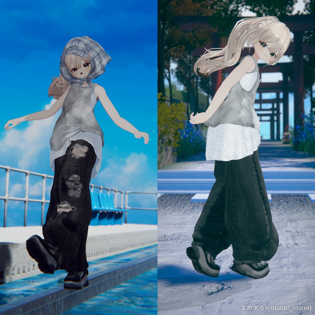 【複数アバター対応】Loose Layered Code【#andMILKvrc】