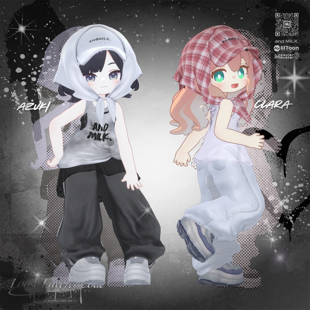 【複数アバター対応】Loose Layered Code【#andMILKvrc】