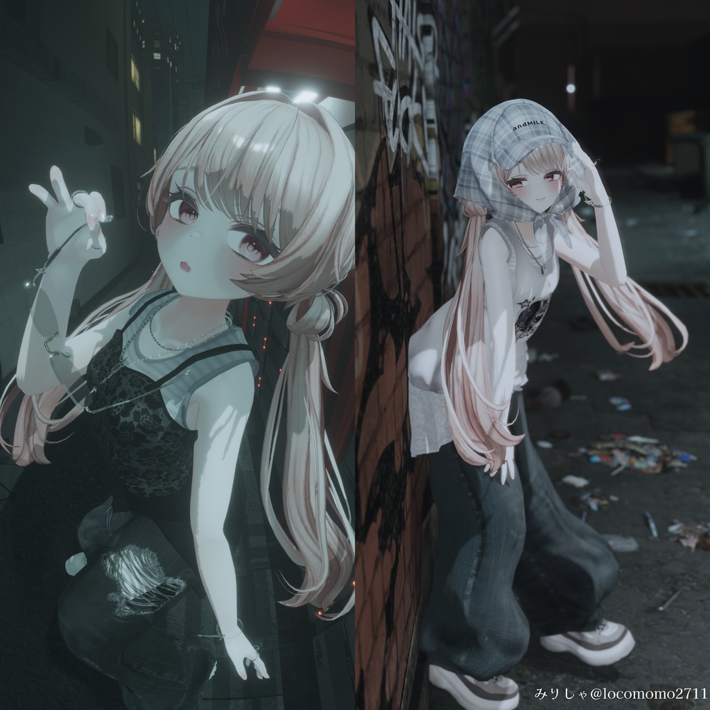 【複数アバター対応】Loose Layered Code【#andMILKvrc】