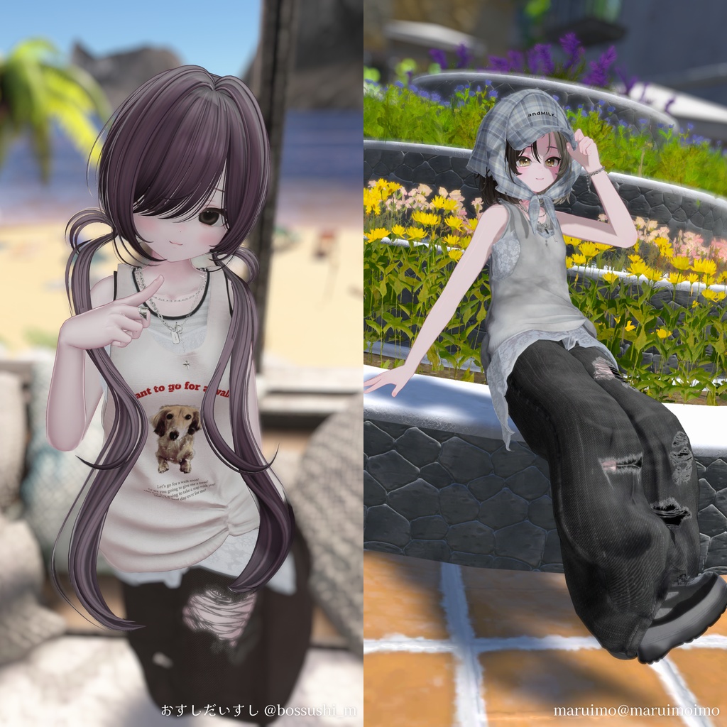 【複数アバター対応】Loose Layered Code【#andMILKvrc】