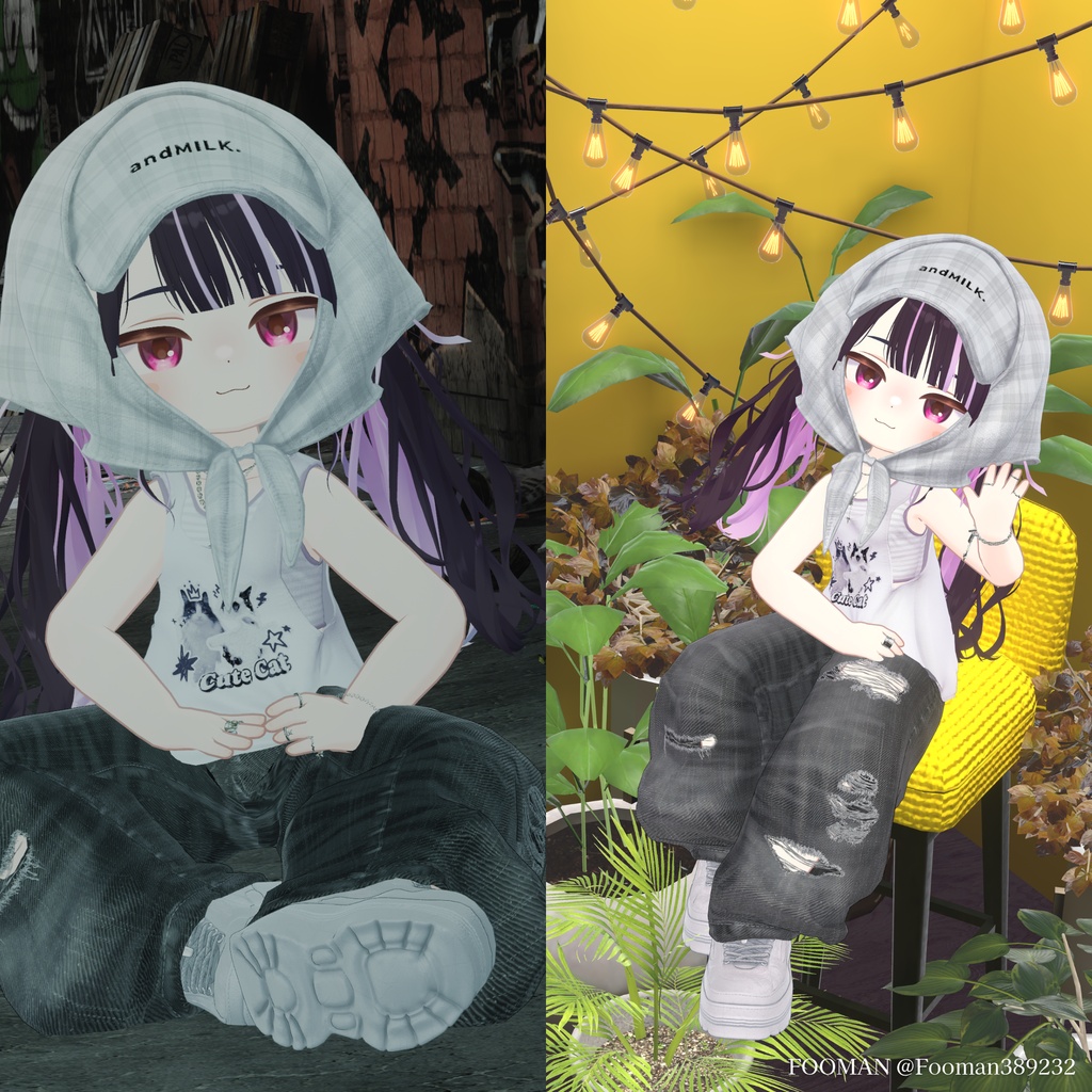 【複数アバター対応】Loose Layered Code【#andMILKvrc】