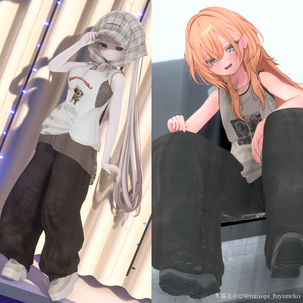 【複数アバター対応】Loose Layered Code【#andMILKvrc】