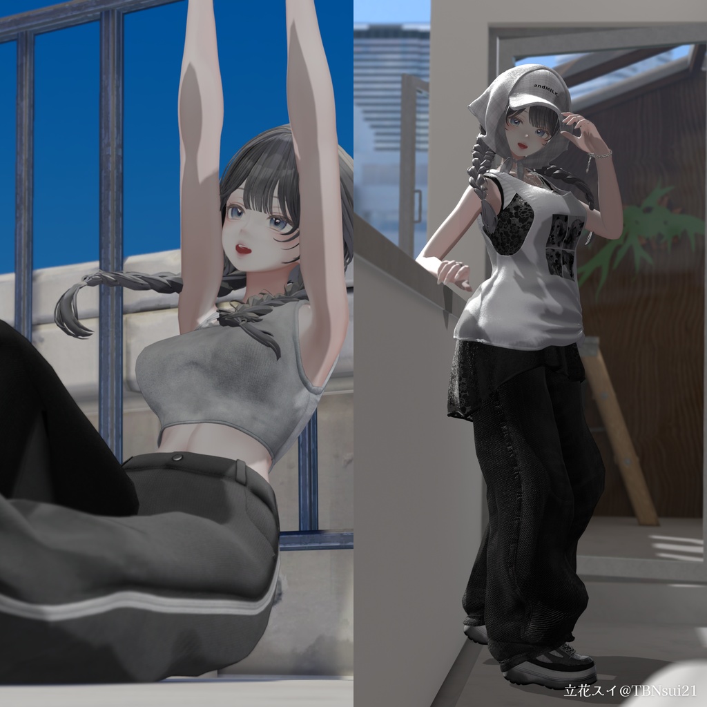 【複数アバター対応】Loose Layered Code【#andMILKvrc】