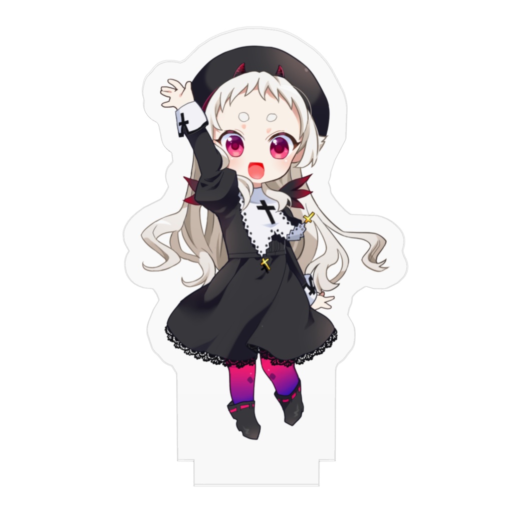 海猫サキュア みにキャラ アクリルスタンド