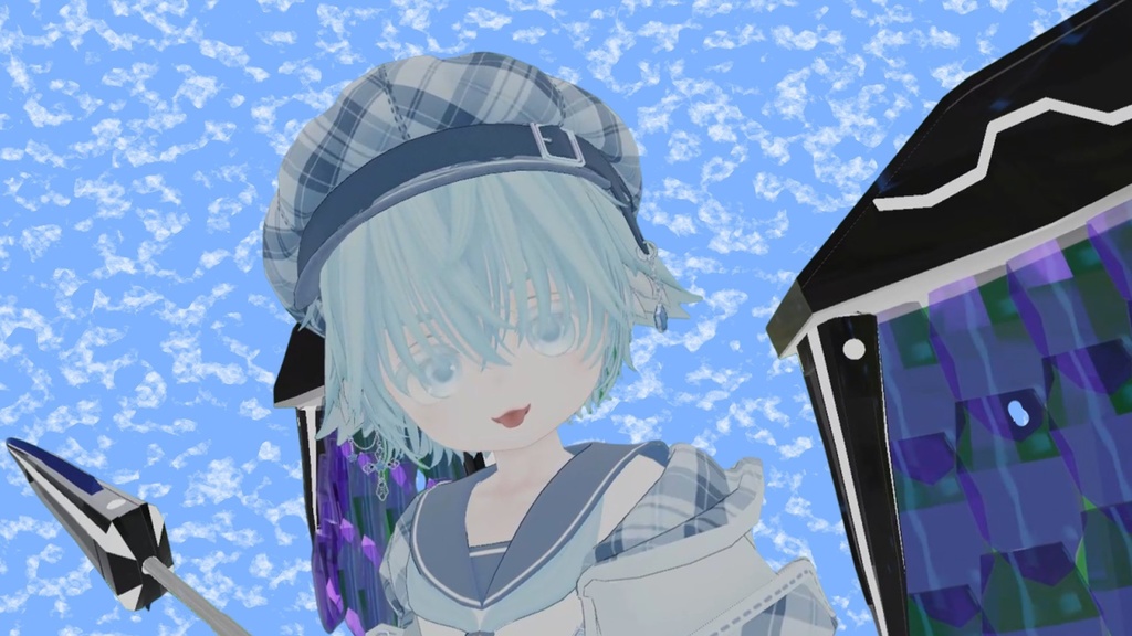 【メカ系ギミック付3Dモデル】ーーBFーー【無料版あり】【VRchat専用】