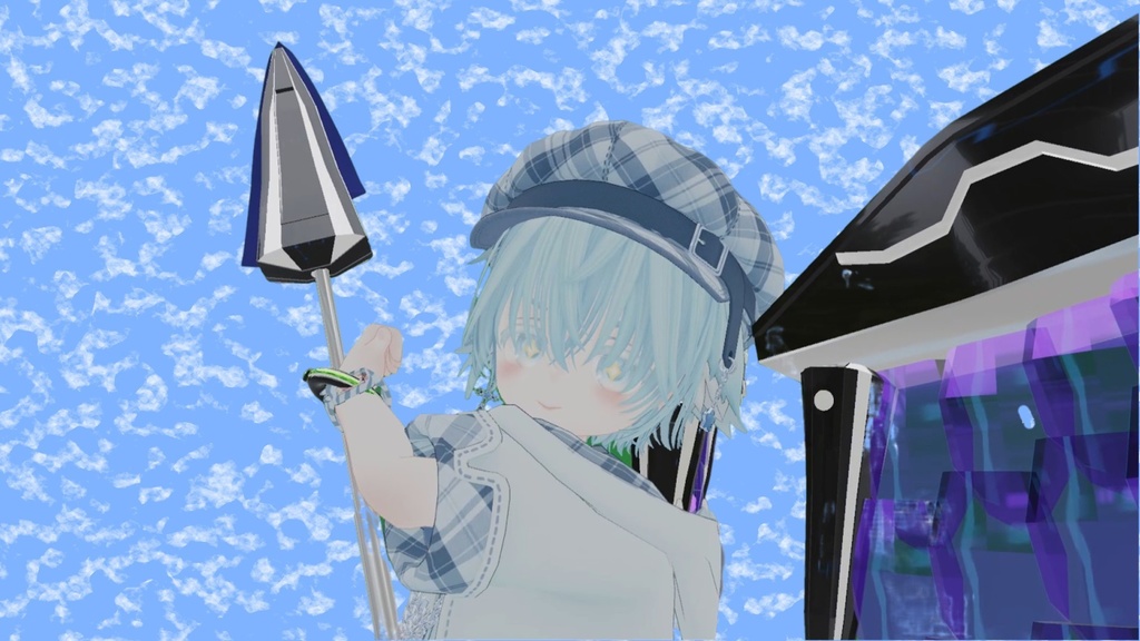【メカ系ギミック付3Dモデル】ーーBFーー【無料版あり】【VRchat専用】