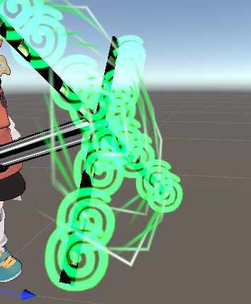 【無料】光って回る棒【VRChat】