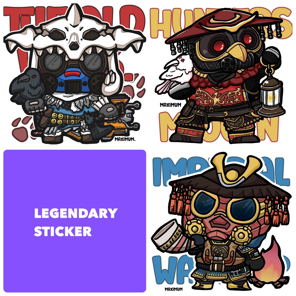 LEGENDARY STICKER | ブラッドハウンド