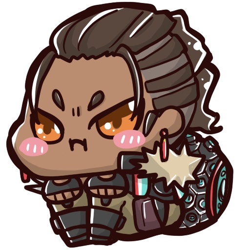 MOCCHIRI LEGENDS - 37mm角丸缶バッジ