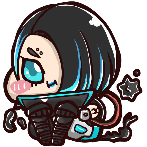 MOCCHIRI LEGENDS - 37mm角丸缶バッジ