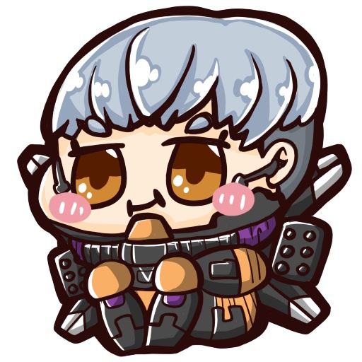 MOCCHIRI LEGENDS - 37mm角丸缶バッジ