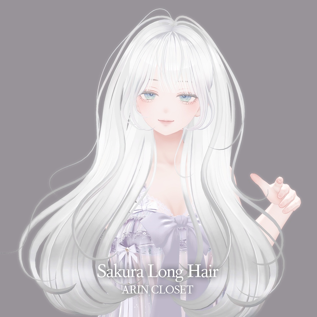 【10 avatars】 Sakura long hair