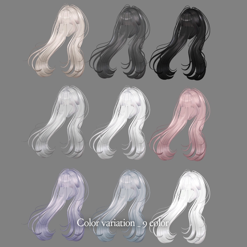 【10 avatars】 Sakura long hair