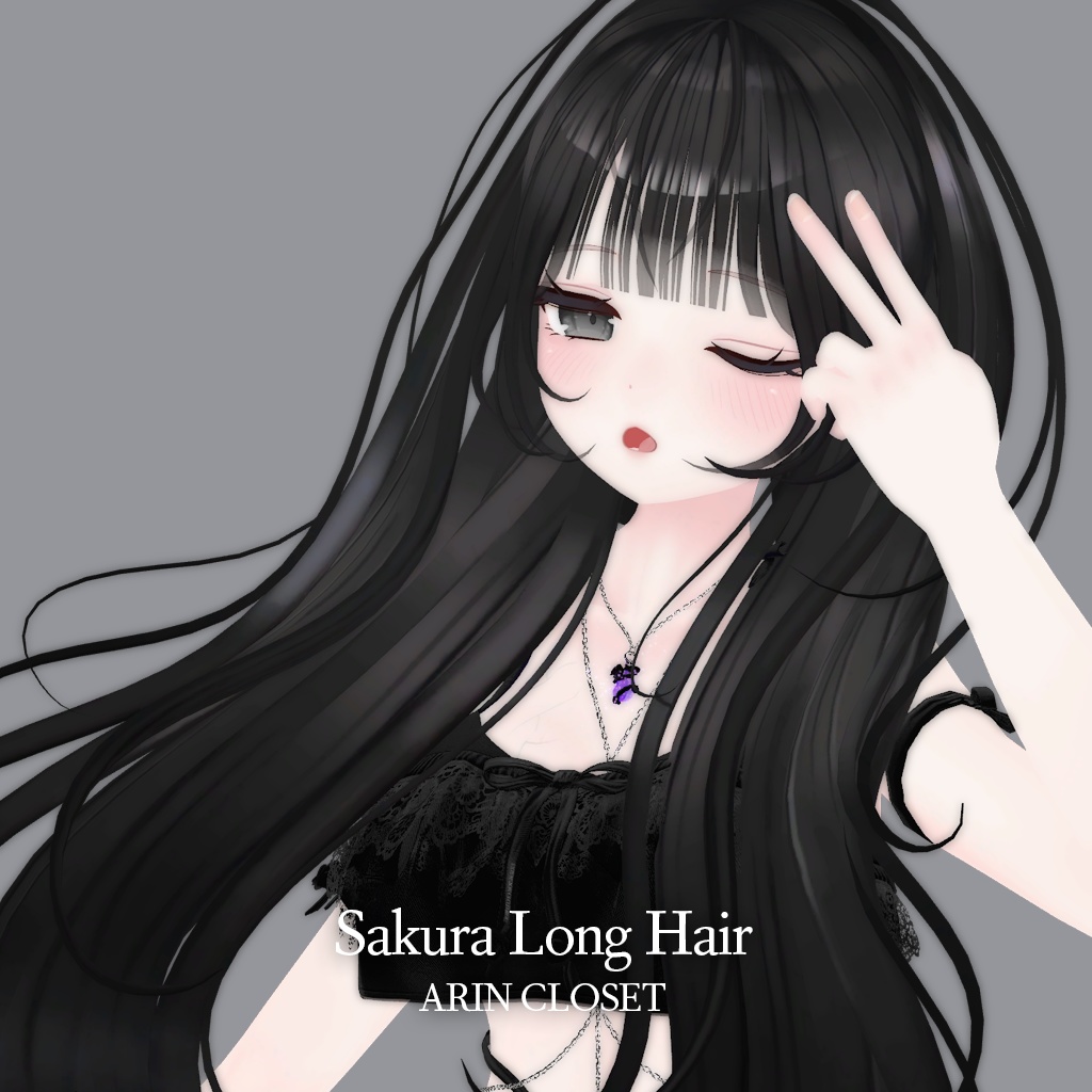 【10 avatars】 Sakura long hair