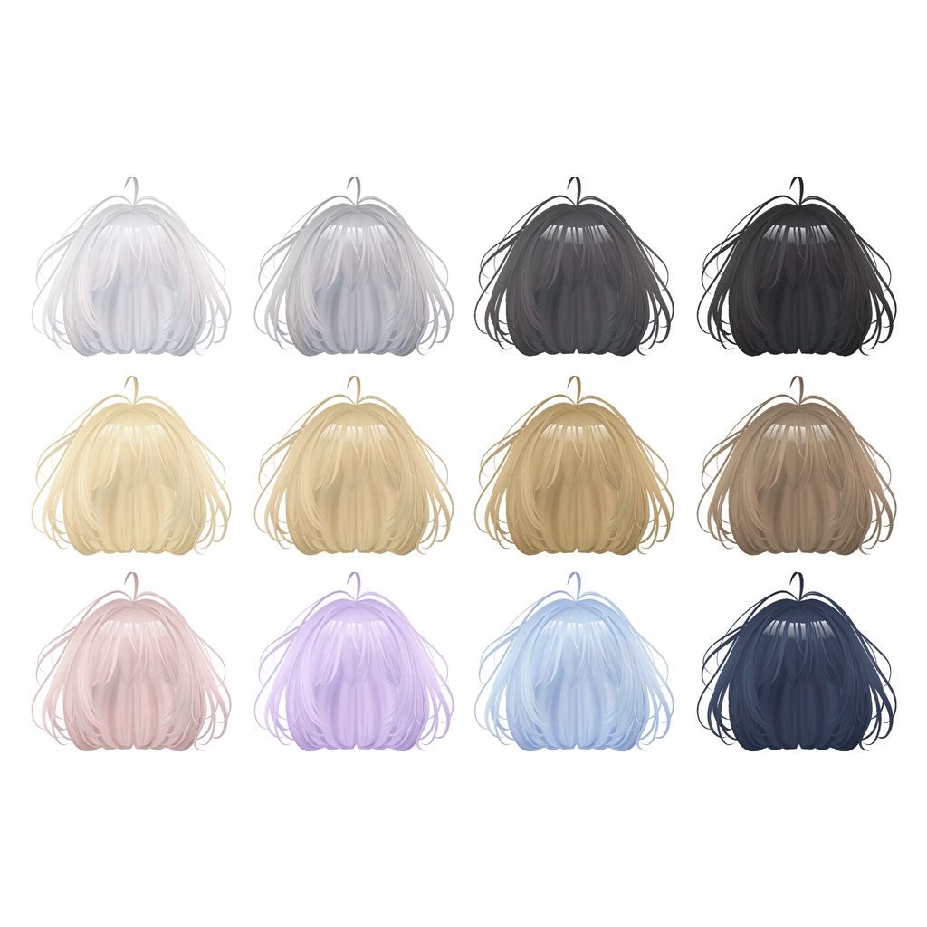 【10 avatars】 Charlotte hair