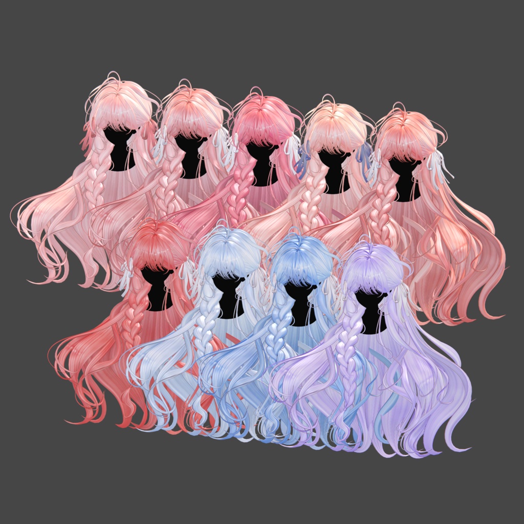 【Sale 中♥】【19 avatars】 Elin hair