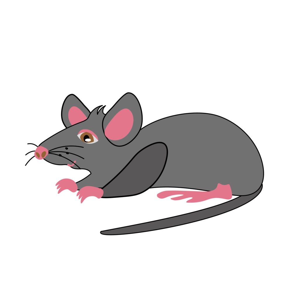 ネズミのイラスト Ocplanning Booth