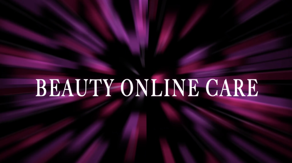 Beauty Care のピンクがザワザワ動く素材