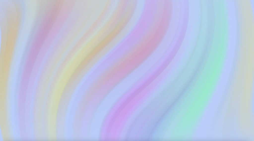 ゆらゆらと流れる曲線のアブストラクトな背景動画＿ブルー