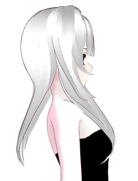 【VRoid】ロングヘア