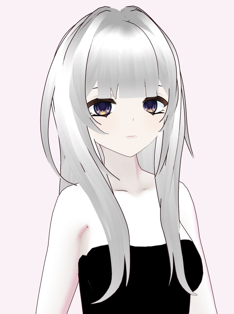【VRoid】ロングヘア